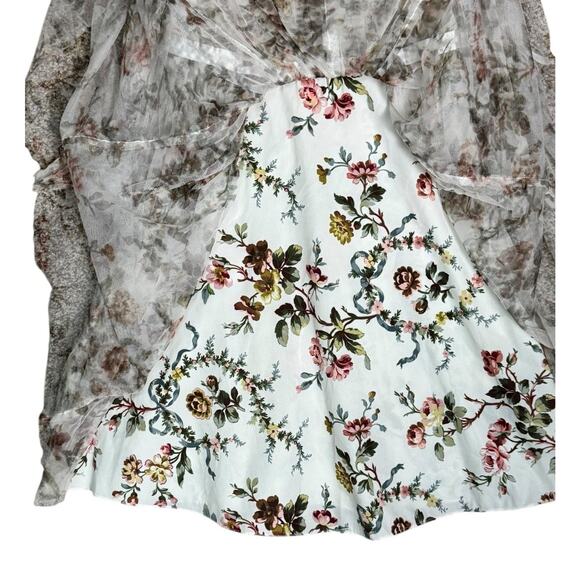 Needle & Thread Kids Sz 5 Yrs Garland Flora Dress Floral English Royal Elegance - Picture 6 of 14